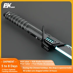 PunkSaber Lightsaber Neopixel Jedi Laser Sword Heavy Dueling Sensitive Smooth Infinite Changing Hitting Sound Light Saber Toys