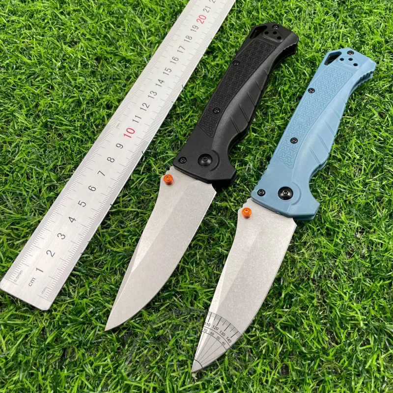 High hardness outdoor folding knife, outdoor camping, fishing, hunting, mountaineering, self-defense, portable fruit knife