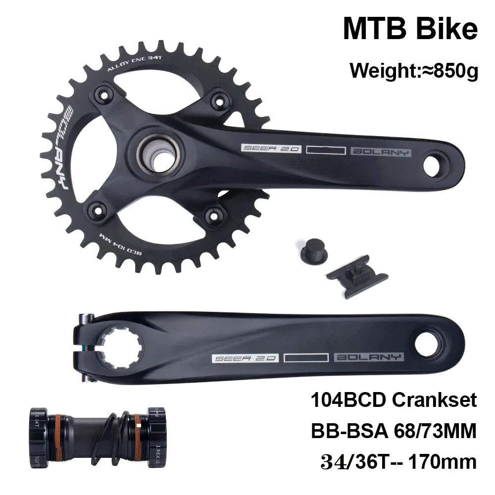 Deore M6100 MTB 1X12Speed Big set M6100 Shift Lever/Derailleur LTWOO K7 Cassette CN-M6100/X12 Chain Bolany CrankSet 10V Groupset