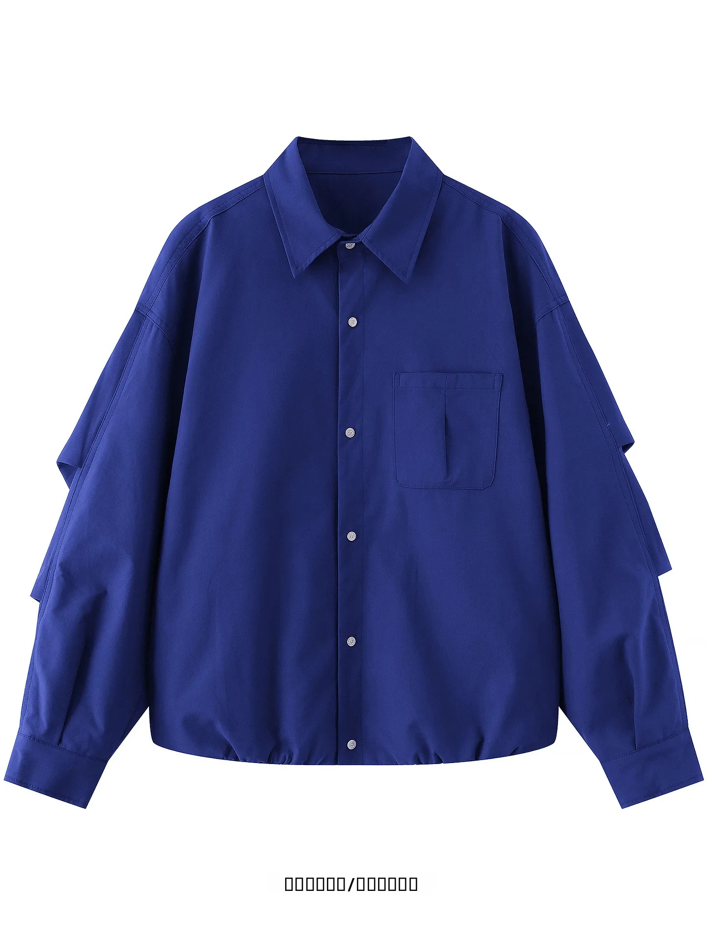 

Свободная повседневная однотонная плиссированная куртка унисекс от First Position Youth Fashion: осенне-зимнее пальто