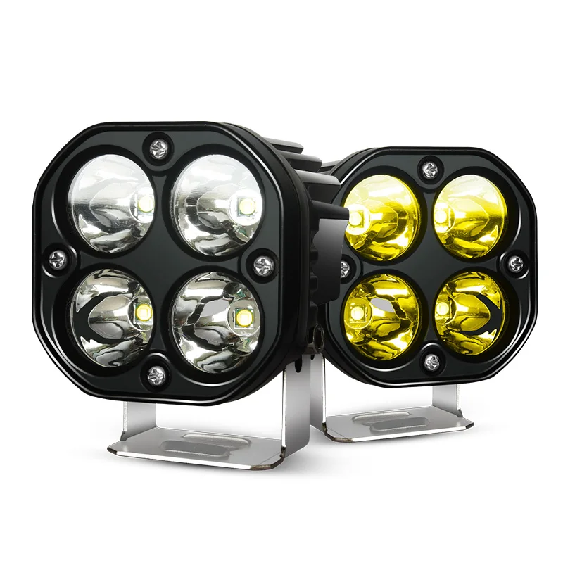 

Xinfok Waterproof 3inch LED Light Bar 40W LED Work Light White Yellow LED Fog Lamp For Off Road Truck Wrangler Boat Pickup