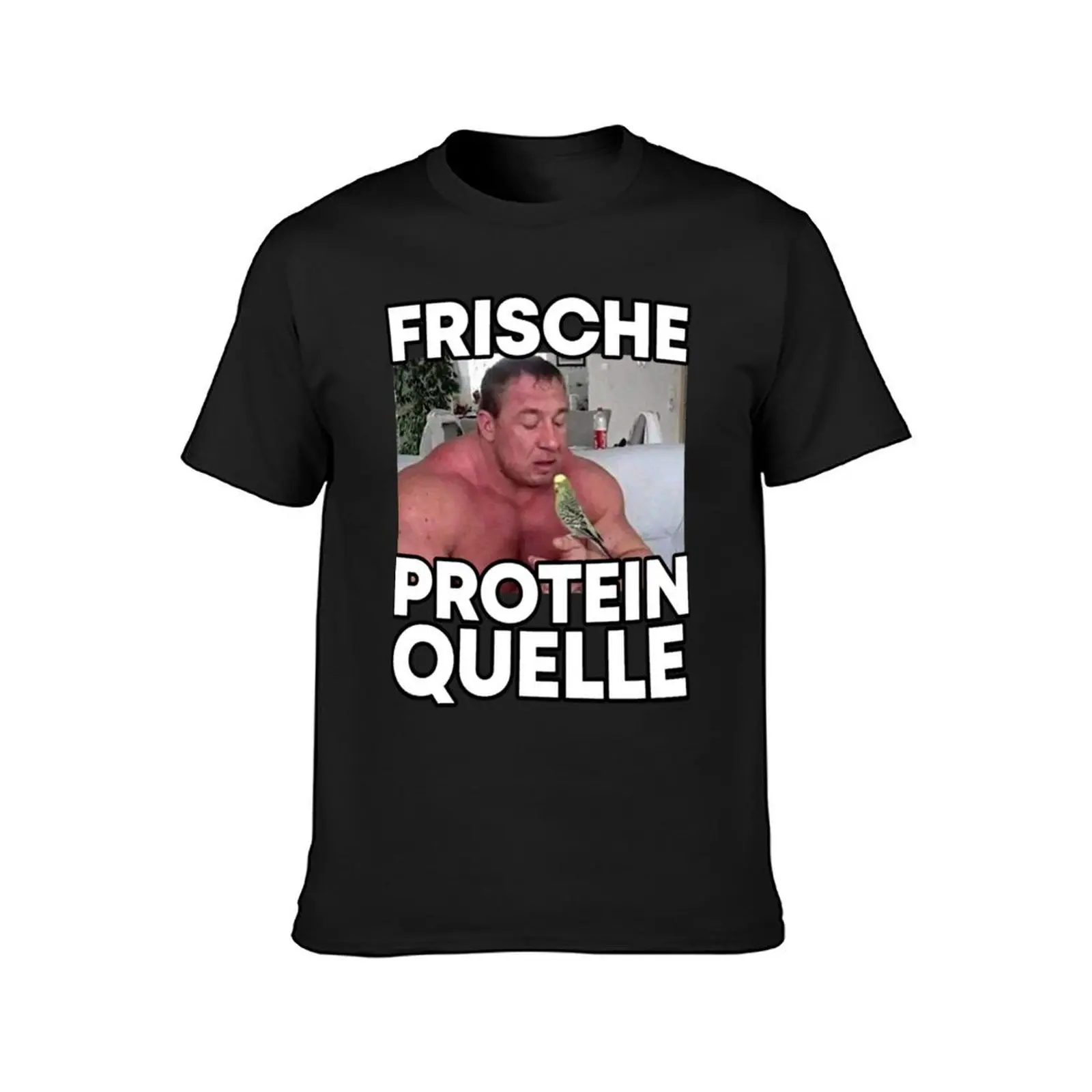 Markus Rühl Meme Frische Protein Quelle T-Shirt new edition aesthetic clothes mens clothes