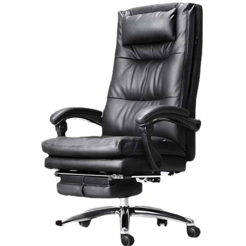 

Вращающееся кресло ZK руководителя, компьютерное кресло, кресло с откидывающейся спинкой для дома, офисное кресло из натуральной кожи