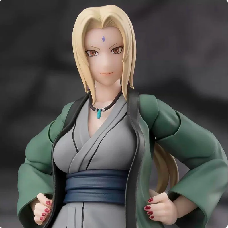 

In Stock, Ships Within 24 Hours, Bandai Tamashii Limited SHF Naruto Tsunade Hyakuhō Legendary Medical Ninja Posable Figure Model