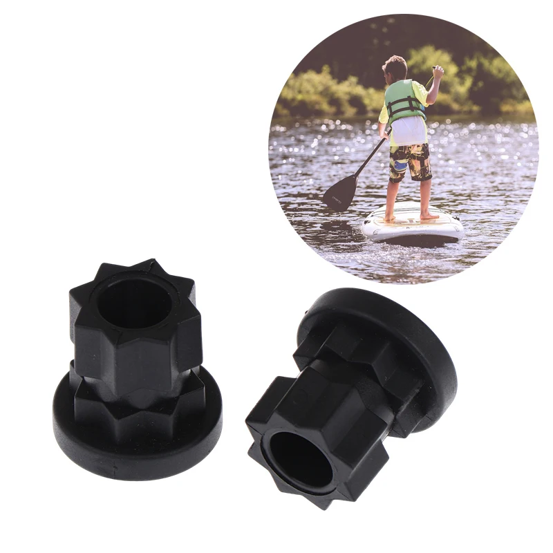 Adaptador de montaje en pista de nailon para Kayak, Base de montaje de engranaje de riel para Kayak/barco, accesorio de soporte para caña de pescar pescador, 2/4/6 Uds.