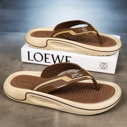 New Fashion Men's Concise Slippers Men's EVA Flip Flops Lightweight Shoes Man Outdoor Sandals for Men Comfortable Beach Slide