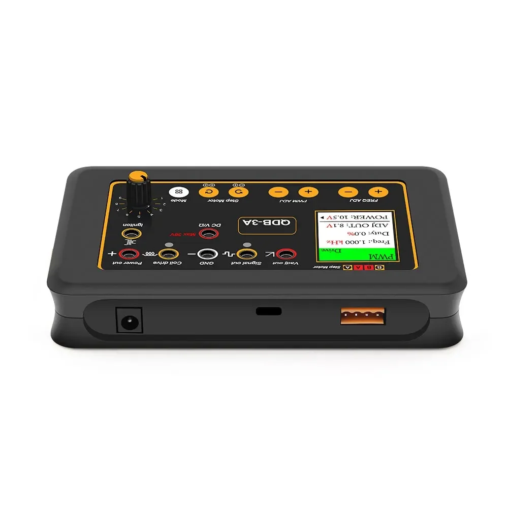 QDB-3A 2A Car Ignition Coil Tester Tool Injector Solenoid Valve Idling Stepper Motor Instrument Fault Detector Drive Simulator