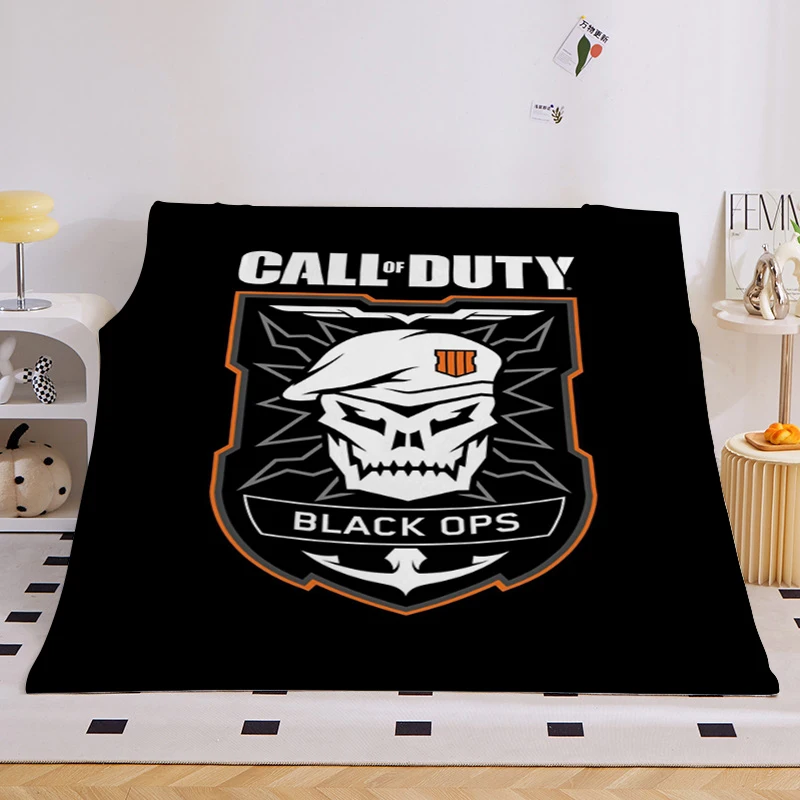 

Digital Print Fleece Blanket Sofa Calls Of Duty Microfiber Bedding Warm Winter Bed Camping Nap Fluffy Soft Blankets King Size