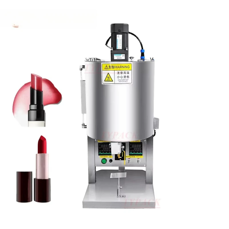 

Small lipstick heating and melting stirring filling ********ual lipstick heating filling machine Lipstick lip balm hot filling