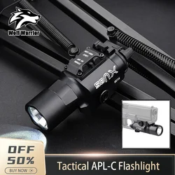 WADSN TacticaFlashlight X300-B/X300U-B/ XU35 Metal Pistol Gun Strobe LED Light Fit 20mm Rail Airsoft Hanging Hunting Flashlight