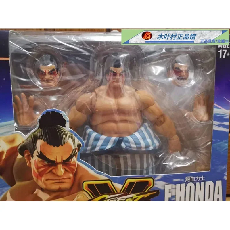 W magazynie 100% oryginalne zabawki Storm E Honda Street Fighter 1/12 z postacią z gry Model ruchoma lalka kolekcja sztuki