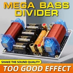 300W-1100W Family grade pure heavy bass divider, 6.5 