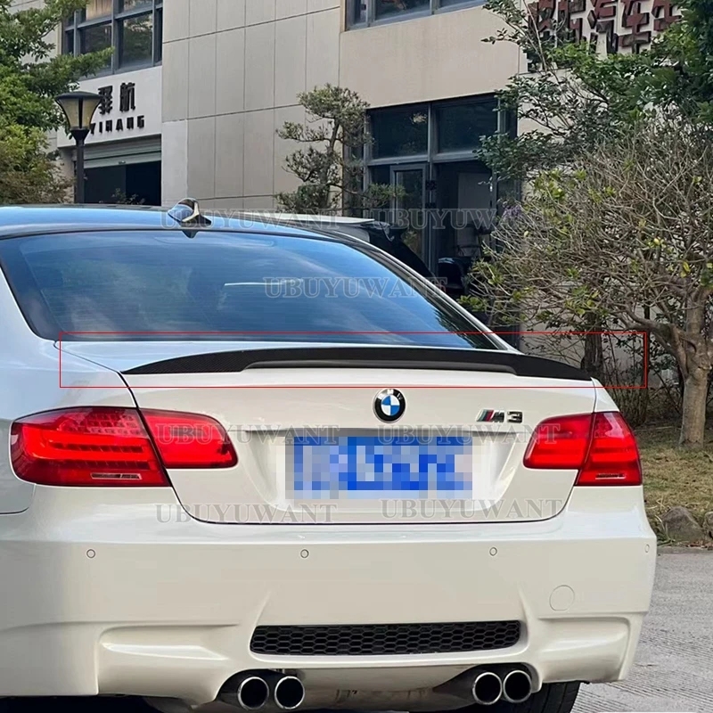 UBUYUWANT Fits For BMW E92 E93 Series 2 Door Coupe E92 M3 ABS Spoiler Wing P Style 2005 - 2012