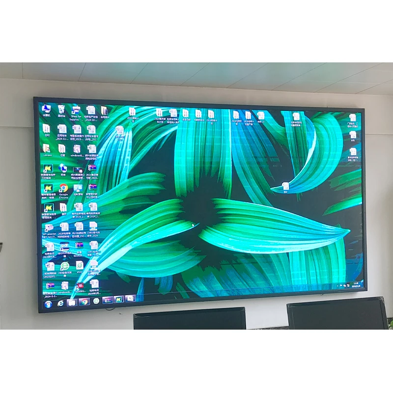 Pantalla Transparente Integrada en Placa, Personalizada Profesionalmente, P1.8 de Paso Pequeño, Pantalla Fija HD a Todo Color para Interiores