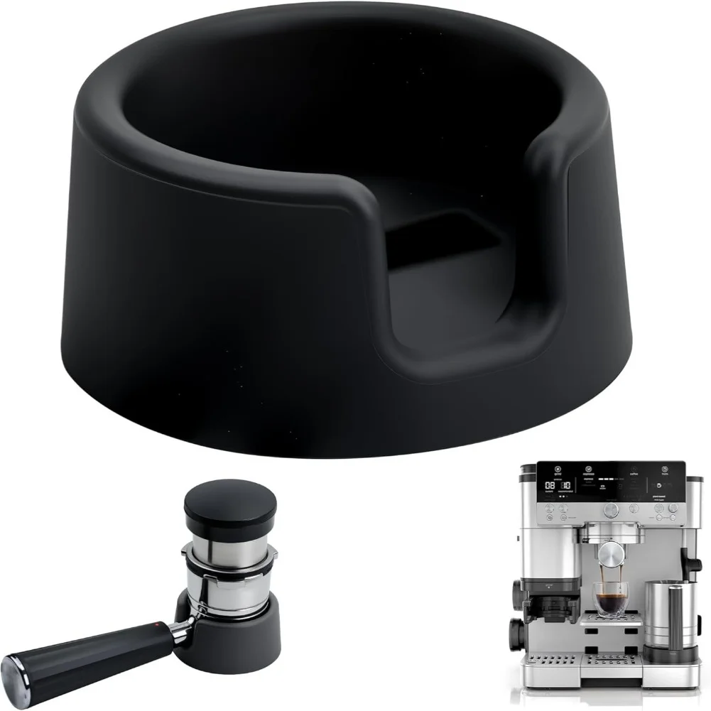 Anti-Slip Base Coffee Tamper Base Caf Environment Easy Clean Work Heat-Resistant Silicone Improved Tamping Stability