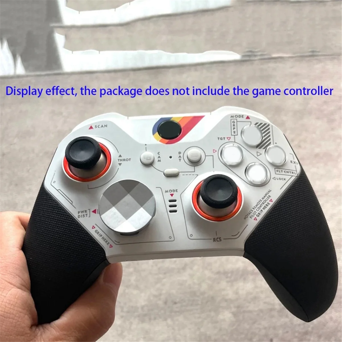 Práctico carcasa inferior para controlador Xbox One Elite Series 2, cubierta de placa frontal, carcasa de Panel