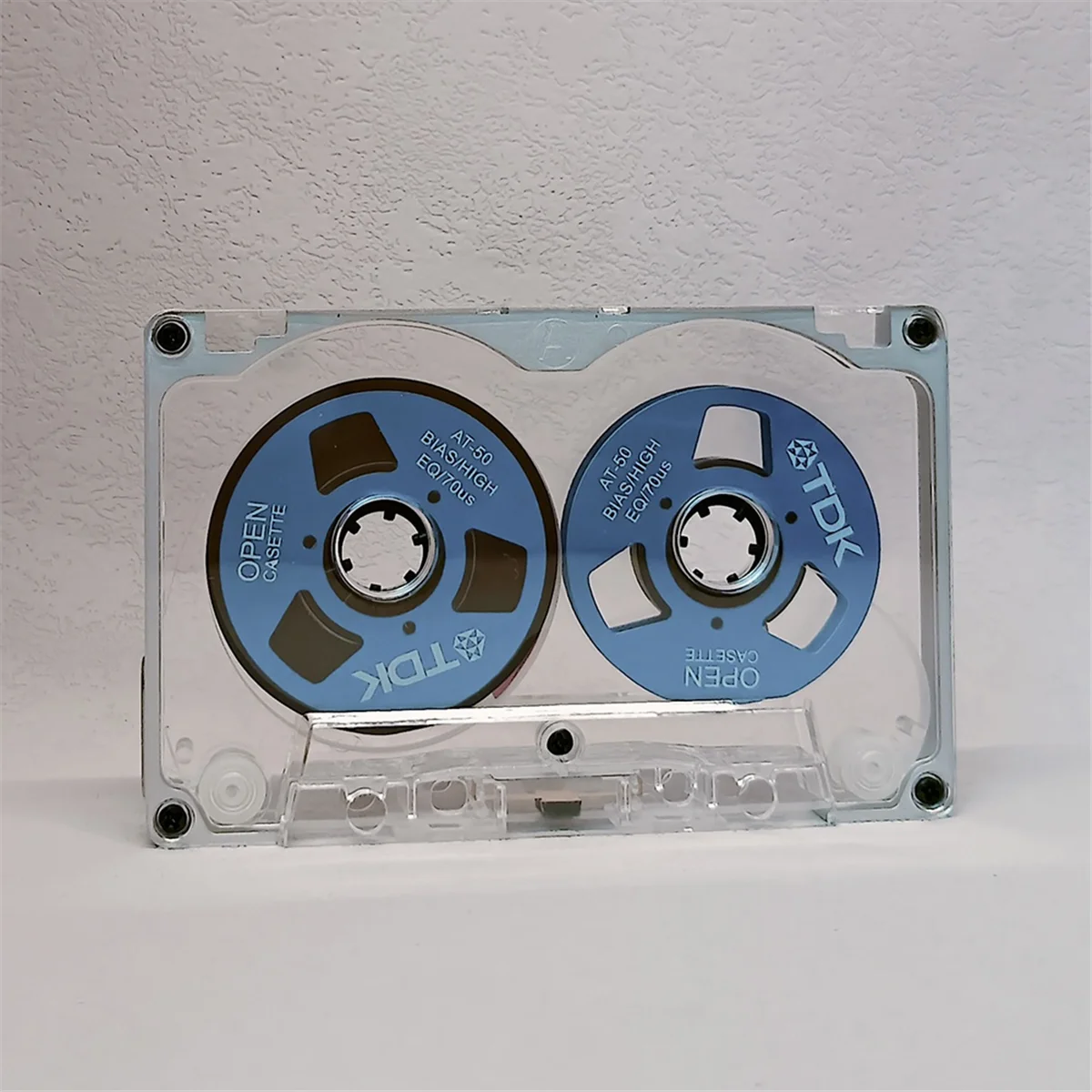 55 Minute Blank Tape Disk Double-Sided Metal Small Open Disk Blank Cassette Tape Tape Disk, D