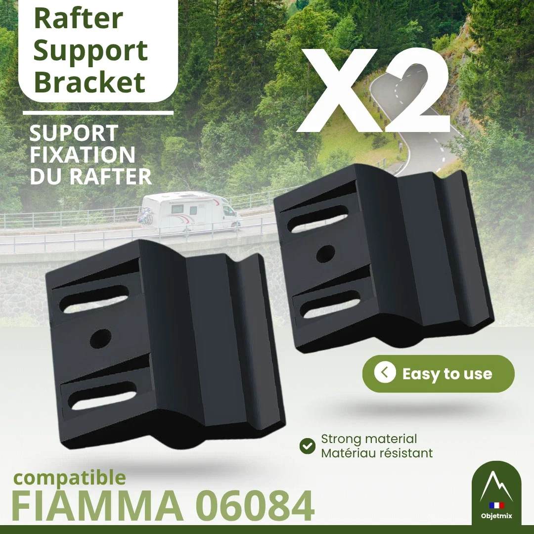 

Комплект из 2 кронштейнов для крепления маркизы RV (для FIAMMA F45/F70 06084/06085 98655-542), аксессуары для кемперов и фургонов