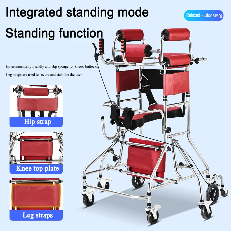 

Hemiplegic Elderly Walker Instruments, Adult Walker, Stroke Rehabilitation Stand, Walking Aid, Elderly Stand Equipment