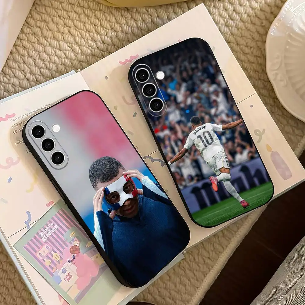 Football Star M-Mbappe   Phone Case For Samsung Galaxy A73,A72,A71,A70,A53,A52,A51,Others Soft Black Cover