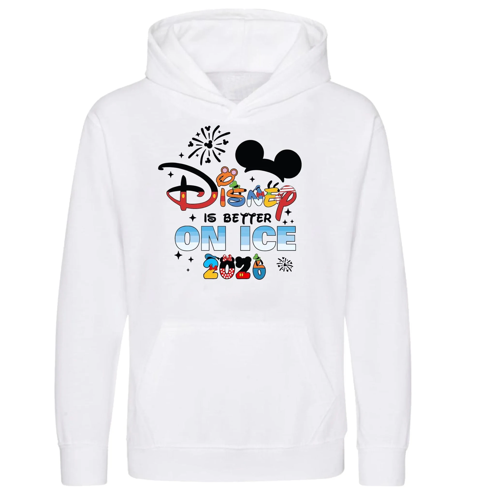 عرض ساخن 2026 سويت شيرت قطني بقلنسوة مطبوع عليه ديزني، بلوزة برسومات شتوية دافئة، هدية مثالية للنساء/الرجال/الأطفال، ملابس عائلية #4