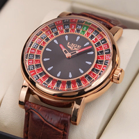 LIGE 2025 Creative Luxury Watches men Roulette Game Dial Fashion Mens Watch Waterproof Luminous Quartz Wristwatches Reloj Hombre
