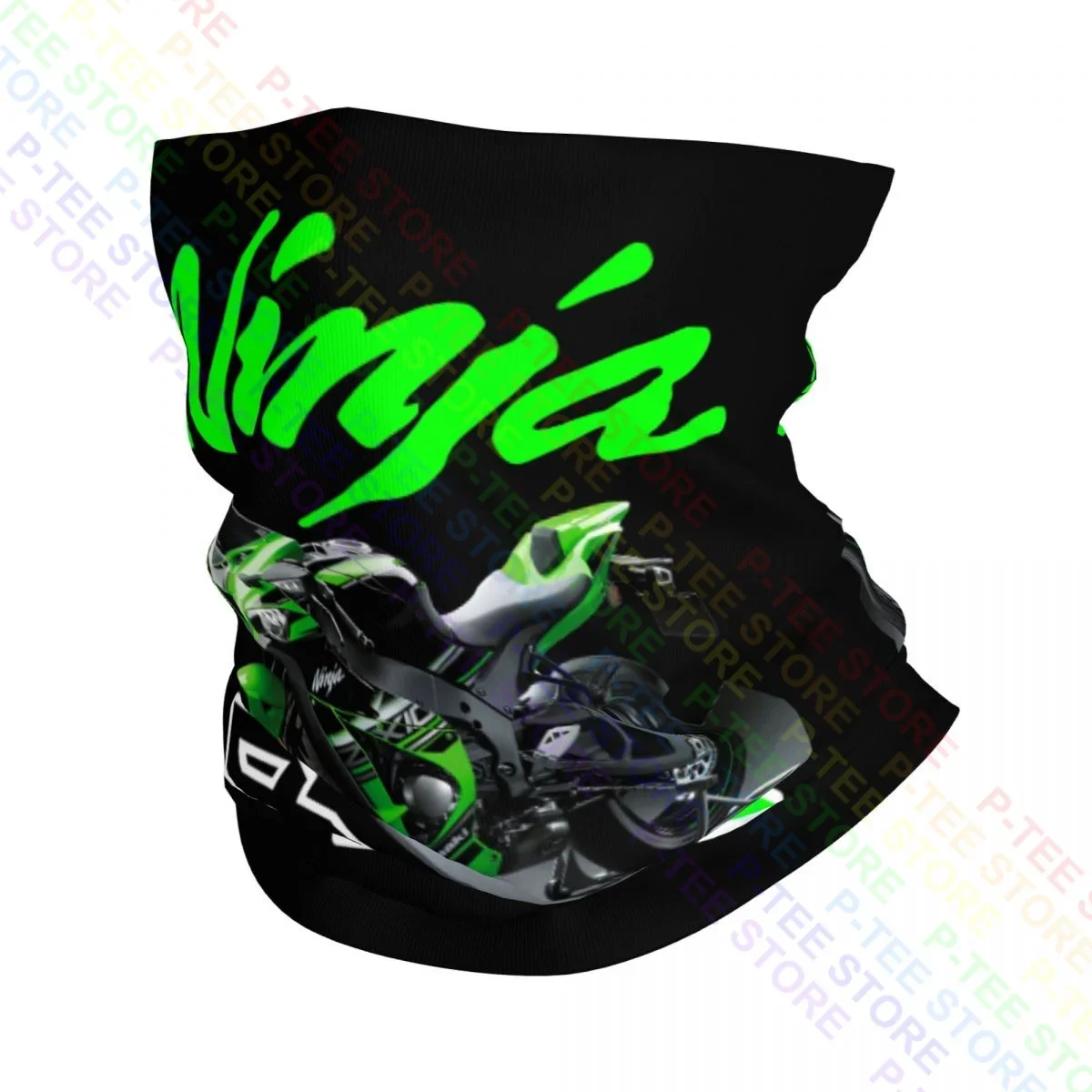 

Wsbk Ninja Zx-10R & Zx-10Rr Шея Гетры Бандана Шарф Маска Для Лица Мягкая Анти-УФ Спорт На Открытом Воздухе