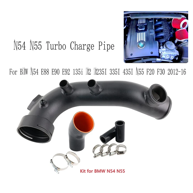 Car Air Intake Upgrade Kit N54 N55 Turbo Charge Pipe For BMW N54 E88 E90 E92 135I M2 M235I 335I 435I N55 F20 F30 2012-16 Parts