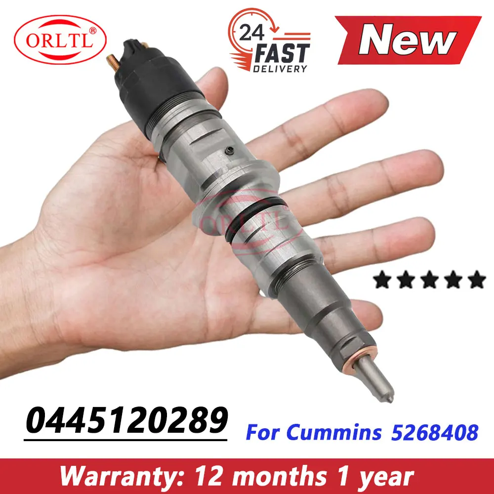 

0445120289 5268408 New Diesel Nozzle 0445 120 289 Fuel Injector 0 445 120 289 for Cummins DCEC Kamaz Kavz Kurgan Paz Pavlovo