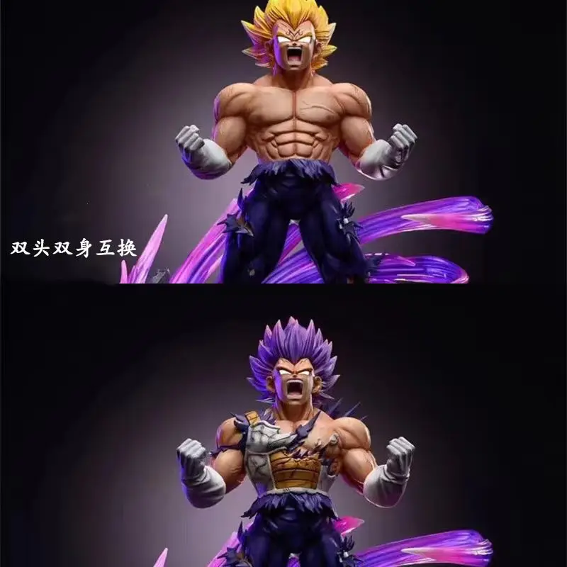 Anime Dragon Ball Figures Ultra Ego Vegeta Action Figures Battle PVC Collection Toys Ornamen Model Doll view 3