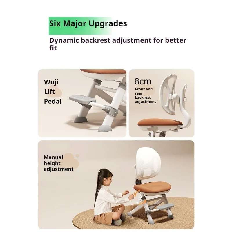 Youth Desk Chair Child Children's Furniture Children's Chair Table Study Chair Kids Girl Dining Toddler Room Growing Gamer Kid
