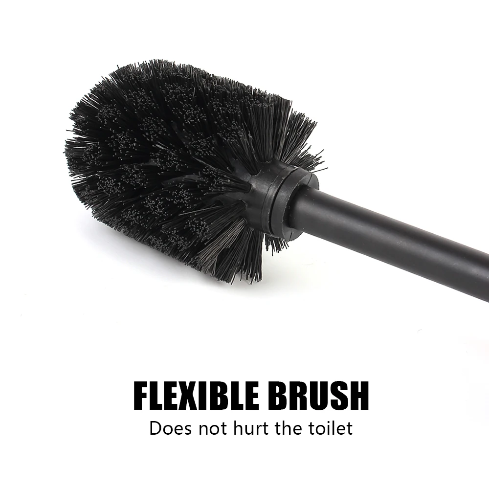 Brosse de Toilette Murale en Acier Inoxydable 304, Outil de Nettoyage, Ensembles de Porte-Brosse pour Livres