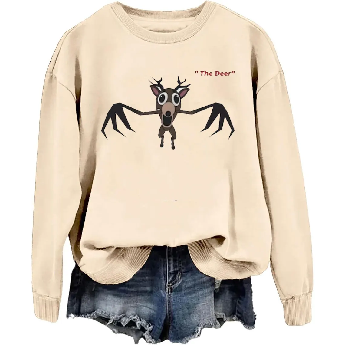 نجوت 99 ليلة في الغابة وصول جديد هوديي عارضة طاقم الرقبة عارضة أزياء لينة مريحة طويلة الأكمام الخريف مقنعين