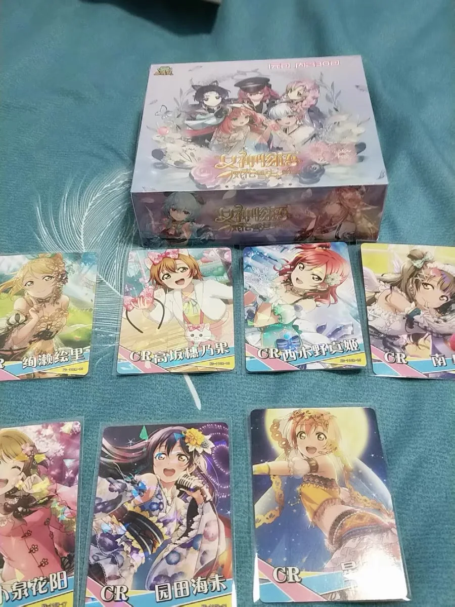 Nieuwe Hot Godin Verhaalkaart Fufeng Hoofdstuk Kleurrijke Flashcard Anime Karakter Collectie Kaartspellen Speelgoed Meisjes Geschenken
