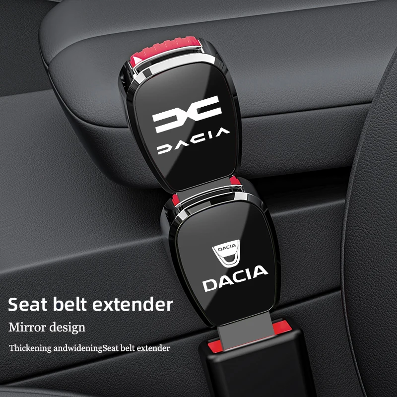 Hebilla de bloqueo de seguridad para asiento de coche, extensor de Clip para cinturón de seguridad para Dacia Duster Logan Sandero Stepway Dokker Lodgy MCV 2019 Spring Bigste