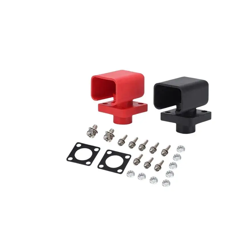 100A Copper Battery Terminal Corrosion Resistant Through Wall Connector for Solar Lithium Energy Storage Equipment