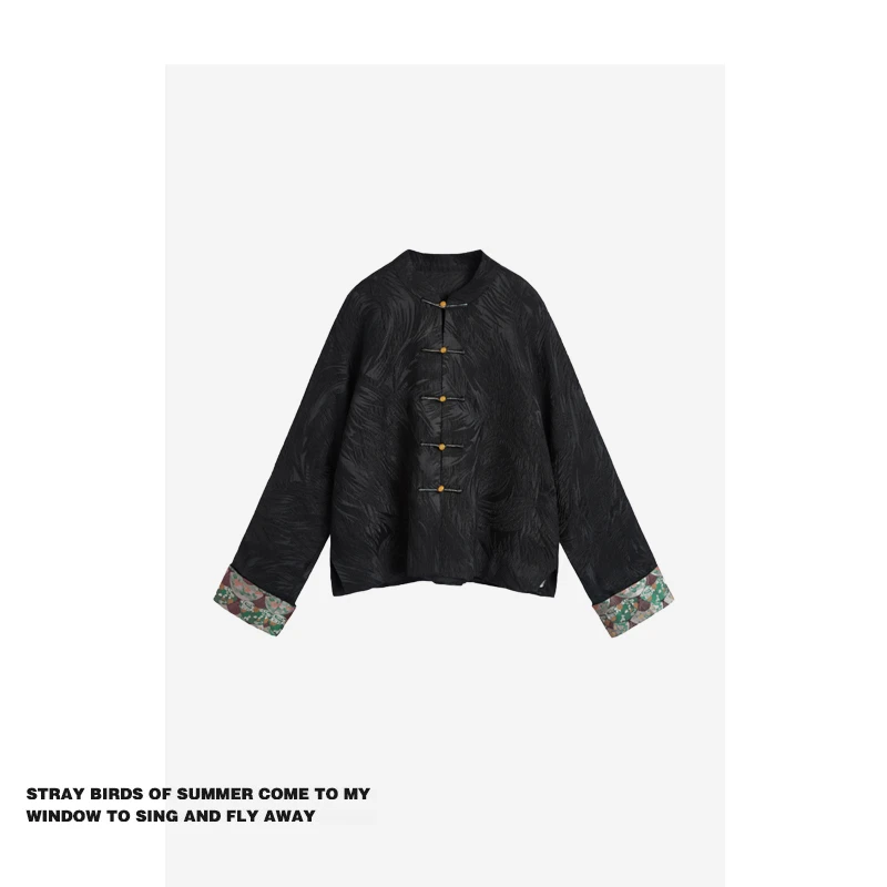 

Зимнее пальто Forever 2: Новинка, женское, в стиле ретро, с цветочной вышивкой, 3D-текстурой, длинное, для повседневной носки