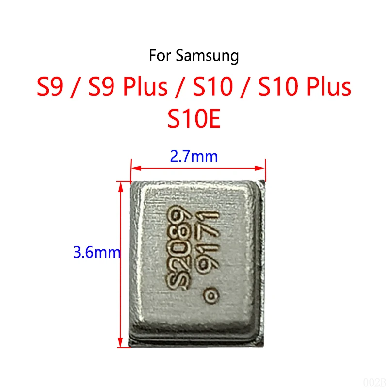 For Samsung Galaxy S10 G973 / S10 Plus S10+ G975 S10E S9 Mic Speaker Inner Microphone Transmitter image 5