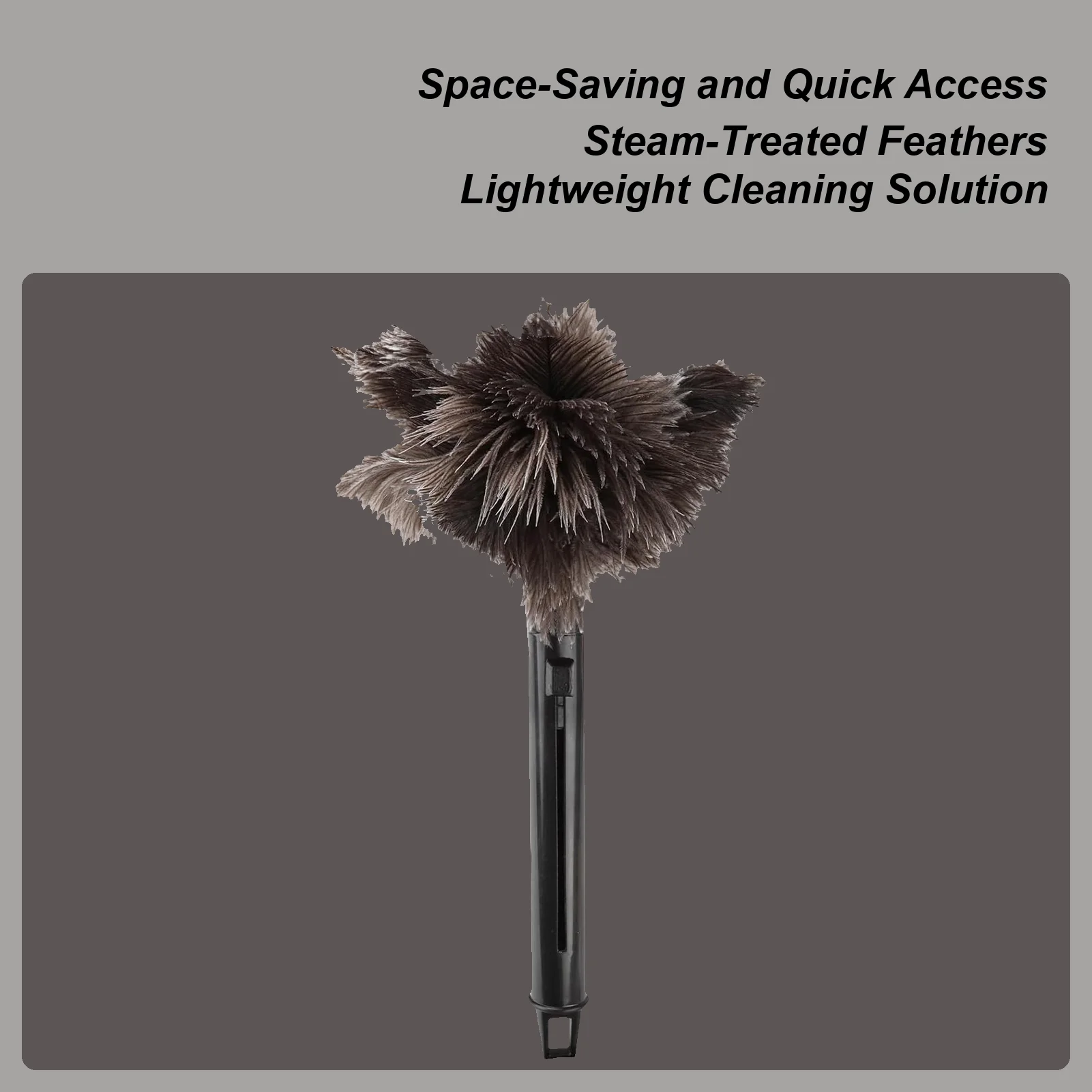 

Retractable Feathers Duster For Cleaning, Anti Static Reusable Dusting Tool For Car House Furniture, Blinds, Keyboard, Office