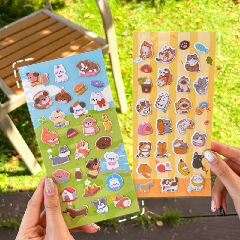 40-pezzi-lotto-adesivi-kawaii-di-gatti-e-cani-carini-per-scrapbooking-decorazione-fai-da-te-etichette-adesive-per-diario-e-album