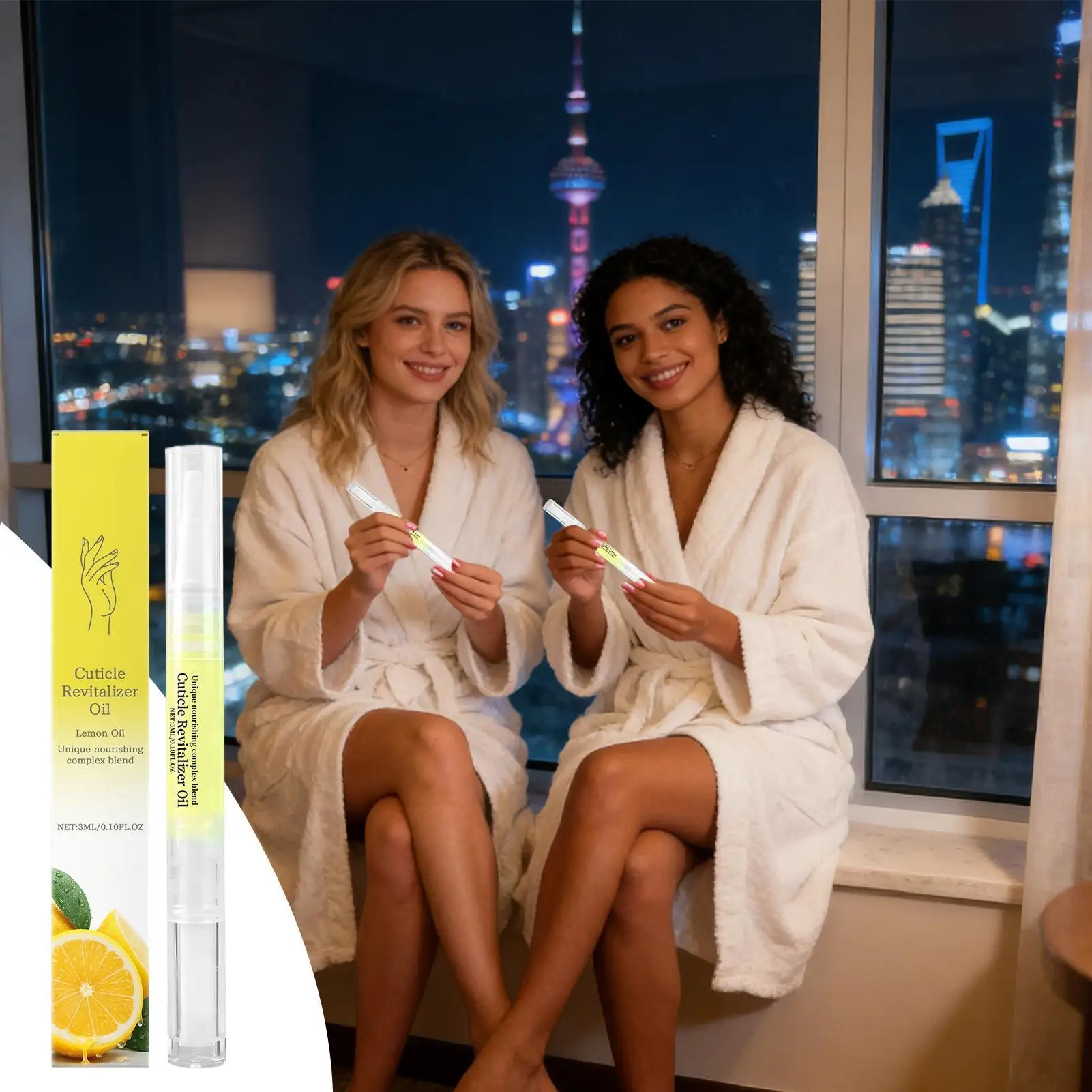 Nagelolie Pen Hydraterende Voedende Versterker Revitaliserende Nagelgroei Pen voor Droge Beschadigde Dunne Vingernagel Handen Voeten