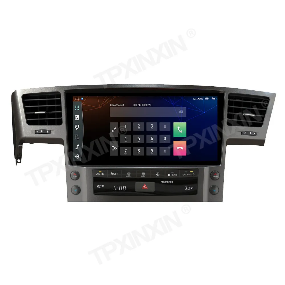 Autoradio Stereo multimediale schermo Android per Lexus LX570 2007 2008 2009 2010 2011 2012 2013 2014 2015 unità principale di navigazione GPS