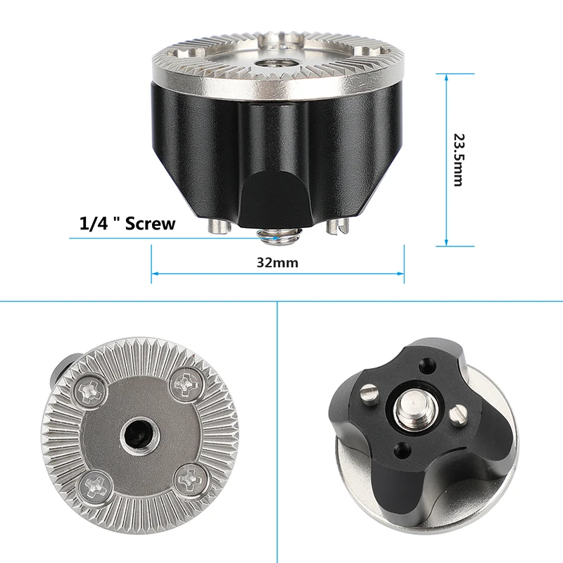 CAMVATE Standard ARRI Rosette Mount 1/4\