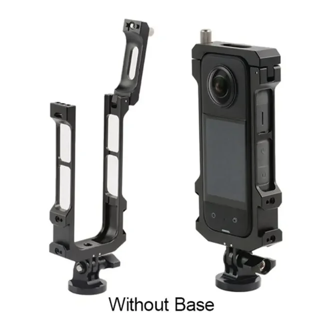 FF-b19d per Insta 360 X3 custodia protettiva in metallo per Action cam panoramica con supporto per scarpe fredde per accessori Insta 360 X3