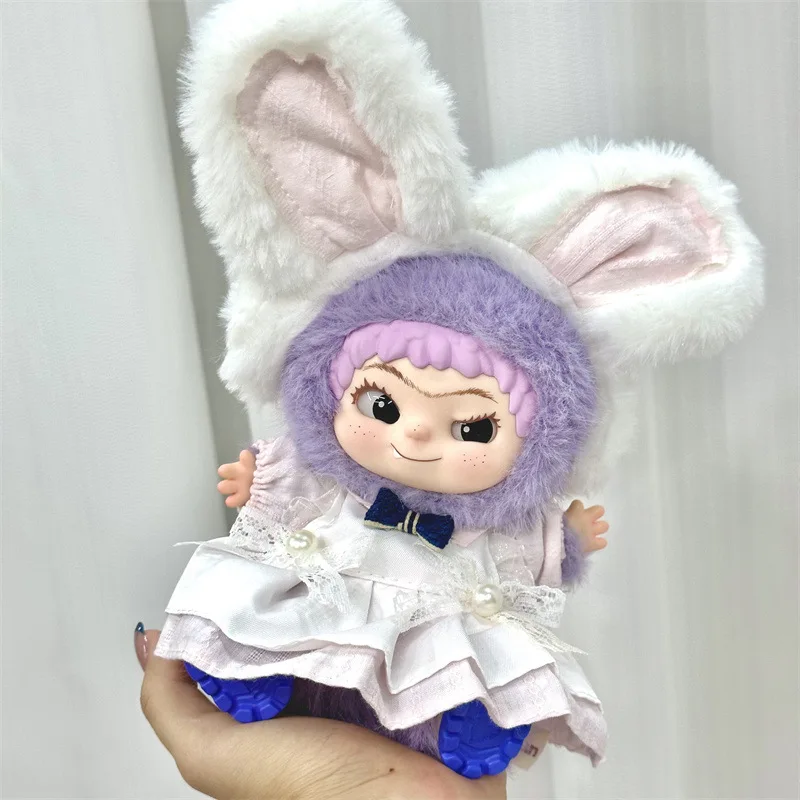 مجموعة ملابس الدمى القطيفة العصرية من WAKUKU - مجموعات ملابس الحفلات الغامضة اللطيفة لدمى BJD OB11 Blythe بمقياس 1/12