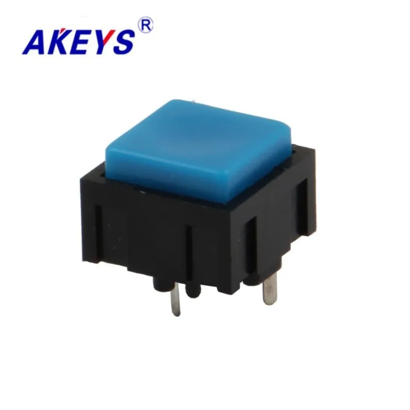 1 PC KFT-15 12*12*10 good quality copper tact switch 2 pin DIP type for computer button switch