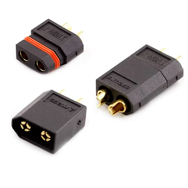 5pairs/10pcs XT60EW XT60W Male Female Connector Waterproof Plug Gold Plated Bullet RC Lipo Battery Aircraft Drone