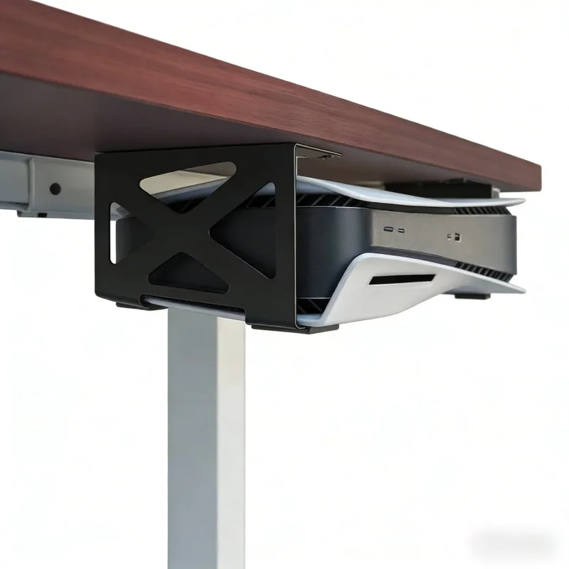Ultra-Thin Invisible PS5 Console Stand Space-Saving Suspension Bracket for PS5/PS5 Pro Digital Edition Game Console Support