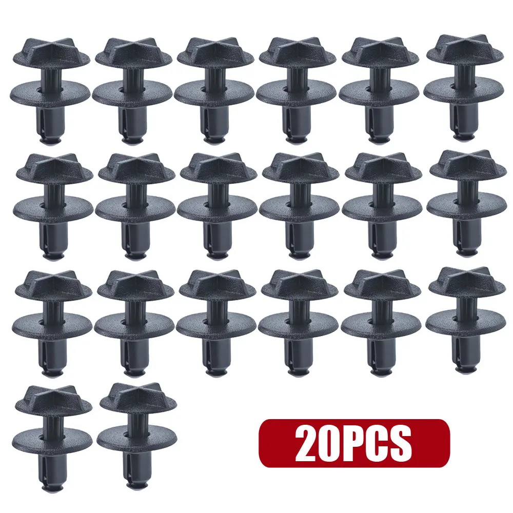 20pcs Car Auto Side Cover Retainer Nylon Battery Cover Cowl Panel Clip Fasteners LR024316 for Land Rover Range Rover Discovery