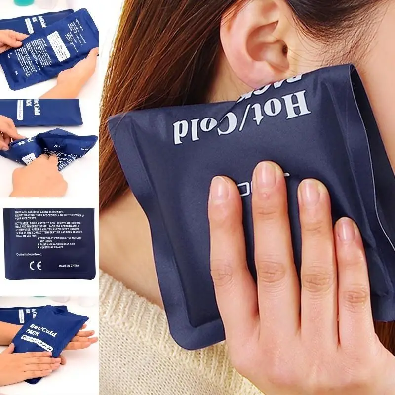 Reusable Ice Pack Portable Outdoor Travel Professional Ice Pack Gel Hot and Cold Pack Ice Pack for Body Ice and Hot Compress 